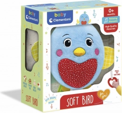 Oiseau en peluche avec berceuse de Brahms de Clementoni