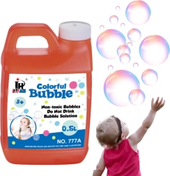 Liquide à bulles arc-en-ciel 0,5 L