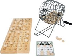 Jeu de Bingo en bois