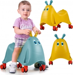 FEBER porteur et trotteur avec roues pivotantes à 360° pour enfants 1+