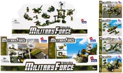 Jeu de construction armée avec figurine – 8 variantes