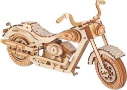 Puzzle 3D en bois Moto