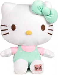 Peluche HELLO KITTY 20 cm vert pastel