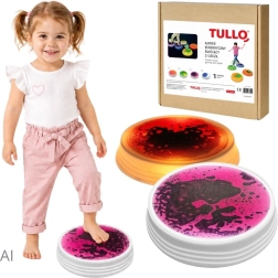 Pierre liquide sensorielle lumineuse Tullo rose