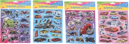 Autocollants moyens de transport – stickers pour enfants sur planche
