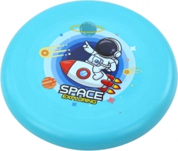 Disque volant Frisbee Cosmonaute Bleu 20 cm