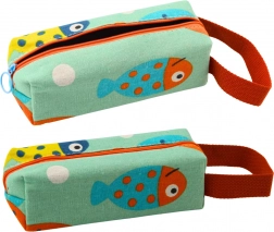 Trousse scolaire souple Poissons de mer