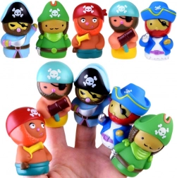 Marionnettes à doigts de pirate Ahoj aventure