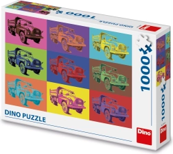 Puzzle Dino Pop Art Tatra 1000 pièces