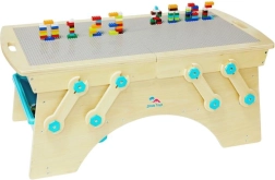 Table de jeu 2Kids Toys pour jeux de construction avec espace de rangement