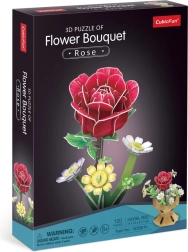Puzzle 3D Bouquet de fleurs - Roses