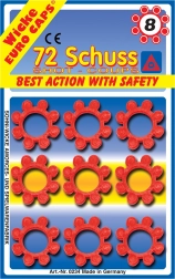 Capsules pour pistolets – barillet 8 coups