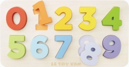 LE TOY VAN puzzle à encastrement en bois FSC avec chiffres