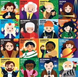 Puzzle carré Petits scientifiques 500 pièces