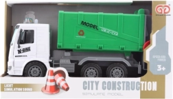 Camion benne à piles