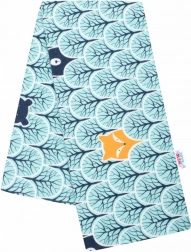 Lange en flanelle avec imprimé NEW BABY animaux de la forêt