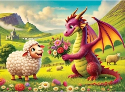 Puzzle en bois bouquet pour ami 40 pièces WOODEN CITY