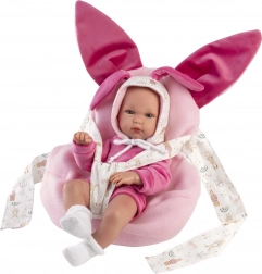 Llorens New Born Fille - Poupée Bébé Réaliste avec Corps Tout Vinyle 35 cm