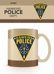 Mug Stranger Things Hawking Police
