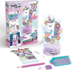 Style4Ever peinture diamant – veilleuse licorne