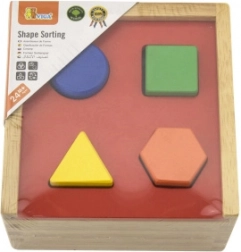 Boîte à formes en bois pour enfants