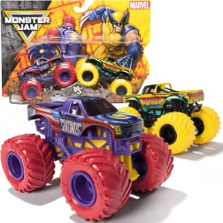 Monster Jam set de 2 monster trucks 1:64 – The Sentinels et Wolverine