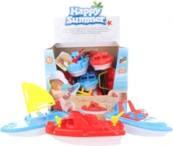Ensemble de bateaux en plastique 12 pcs