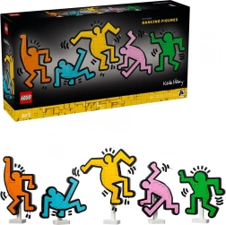 lego art keith haring – figures dansantes