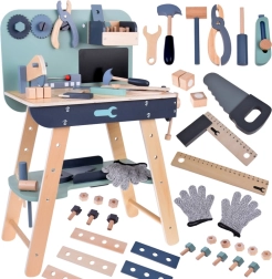 Set d’atelier en bois pour petits bricoleurs