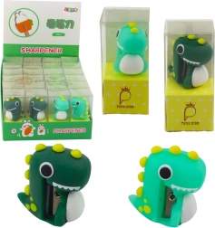 Taille-crayon dinosaure vert