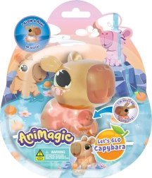 Animagic Let's Glo capybara jouet interactif lumineux pour le bain