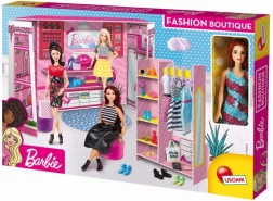 Lisciani Barbie boutique de mode avec poupée