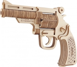 Woodcraft puzzle 3D en bois revolver