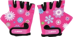 Gants de protection pour tout-petits Globber XS, roses à motif floral