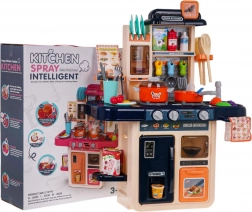 Cuisine pour enfants avec éclairage, sons, eau courante et vapeur, 42 pièces