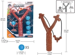 Lance-pierre avec cinq balles