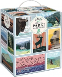 Puzzle Puzzlove CzuCzu Parcs nationaux polonais 500 pièces