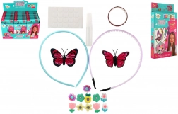 Kit créatif pour fabriquer des serre-têtes pour enfants – assortiment de couleurs et décorations