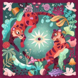 Ravensburger puzzle carré Art & Soul : Rêves animaux 756 pièces