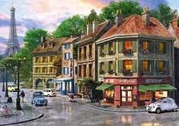 Puzzle 6000 pièces – ruelle parisienne