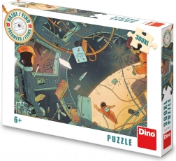 Puzzle DINO Trouve 10 objets : Espace XL, 300 pièces