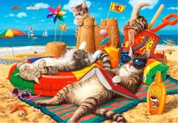 Puzzle Vibrations d'été 1000 pièces