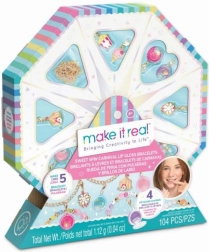 Bracelets avec gloss à lèvres Sweet Spin Carnival