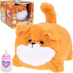 Chien en peluche interactif Pulpet, aboie et bouge les yeux, enregistre des sons