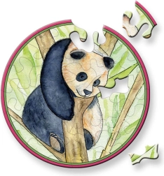 Curiosi puzzle rond Picoli Panda 33 pièces