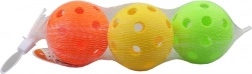 Balles colorées pour enfants 7 cm, 3 pièces en filet