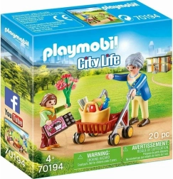 Mamie avec déambulateur Playmobil