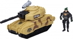 Tank avec figurine 25 cm