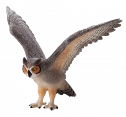 Figurine MOJO grand-duc de Virginie grande