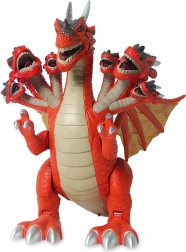 Dragon à sept têtes avec effets